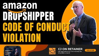 AMAZON DROPSHIPPER CODE OF CONDUCT VIOLATION