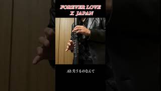 EWI Soloで、X JAPANの「FOREVER LOVE」吹いてみた #short #ewisolo #xjapan 　＃FOREVERLOVE