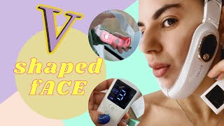 ANLAN V-Face Lifting Device EMS Massage Double Chin Remove