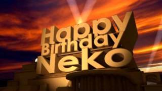 Happy Birthday Neko