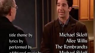 FRIENDS▶️ The one with Ross’s sandwich