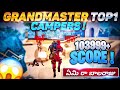 GRANDMASTER 1LAKH+ SCORE HARDEST LOBBY FULL RUSH GAMEPLAY WITH EVO UMP + MAG 7😱