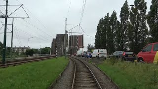 HTM tramlijn 1 Delft Tanthof - Scheveningen Noord | GTL8 3111 | Hoornbrug open | 2020