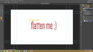 Photoshop CS6 Tutorial - 53 - Learn how to Flatten Images