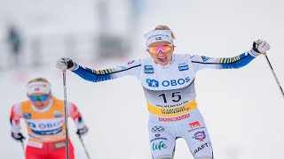 Frida Karlssons bragd under tremilen i Holmenkollen 2020