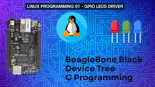 Linux Programming 01 - GPIO Leds Driver - BeagleBone Black