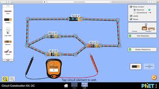 H Physics Electricity: Circuits revision from N5 using PhET