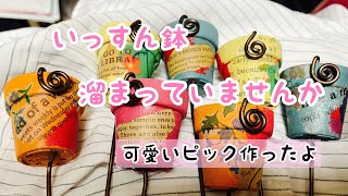 【多肉植物】【DIY】溜まった一寸鉢をリメイク