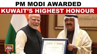 PM Modi Receives Kuwait's Highest Honour During Historic Visit After 43 Years | India Today