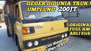 GEGER DIDUNIA UMPLUNG 200JT ! PUNYA PENDEKAR TRUK COLT DIESEL ORIGINAL120ps DR KOTA GEMOLONG SRAGEN