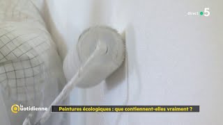 Peintures écologiques : que contiennent-elles vraiment ?