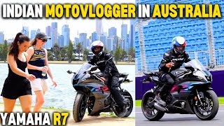 Formula 1 Ke TRACK Pe Le aaye Yamaha R7 ko 😍🇦🇺