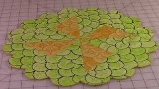 Scalloped Edge Placemat - very detailed instructions