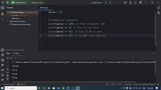Logical & Comparison Operator in Python | Master Academy