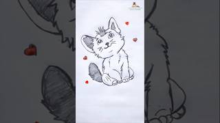 Draw Cat 😺 Easy Drawing 🖌️ #shortsfeed #shorts #shorts #trend