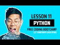For Loops - Python | Lesson 11 (Free Coding Bootcamp)