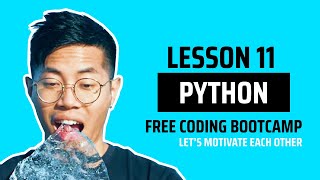 For Loops - Python | Lesson 11 (Free Coding Bootcamp)