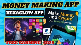 NEW PAYING APP 2025:KUMITA NG ₱500_ HEXA GLOW APP | FREE EARNING APP(PAANO MAG EARN?)#earningapp