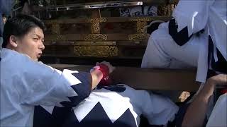 2020/1/3 平野区 杭全神社 注連縄上げ　 当番町 馬場町 (撮影　地車囃子　神龍・日本祭礼団体　祭衆・神城)