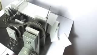 Automatic Paper Cutting Machine Using Geneva Mechanism