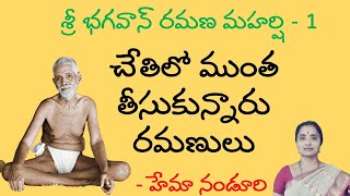 గిరి ప్రదక్షిణ సమయంలో శ్రీ రమణులు అనుగ్రహించిన భక్తుడు | Nanduri Hemamalini