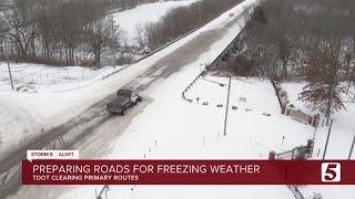 TDOT working to clear roads ahead of next winter storm