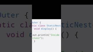 CS3391 UNIT 2. Static ,nested class in java #java #trending #latest #tutorial #aiml #real