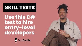 Use our C# test to evaluate entry-level C# developer skills