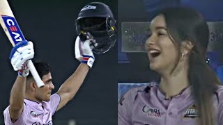Sara Tendulkar Amazing reaction after Shubman Gill scored his 1st IPL Century | Gill 100 | SRHvsGT