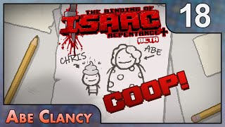 Flamethrower - #18 - Abe Clancy Plays: The Binding of Isaac Repentance+ COOP!