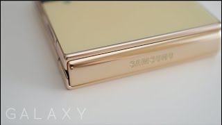 GALAXY FLIP 4 BESPOKE GOLD | For your viewing pleasure