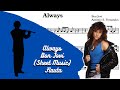 Always - Bon Jovi (Sheet Music) Flauta