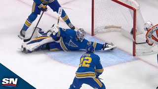 Jordan Binnington ROBS Sean Couturier With Potential Save Of The Year