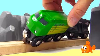 TOY TRAINS CITY! - Brio Toys MEGA TRAINS Compilation for Kids