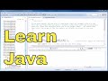 Learn Java - Exercise 02x - Passing Parameters to a Method & Returning Values
