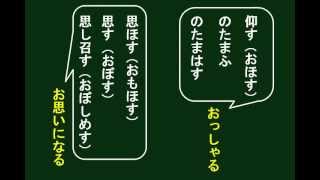 51069 (古典ロック) 敬語の歌1　尊敬語編