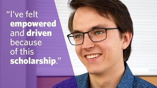 Two students transformed by donor support say thank you