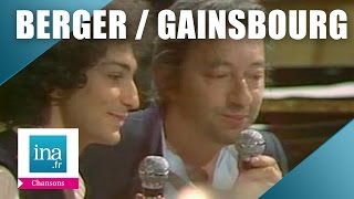 Michel Berger et Serge Gainsbourg "Duo  inédit autour d'un piano" | Archive INA
