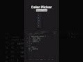 Css animation - Color Picker #codingtips #programming #css