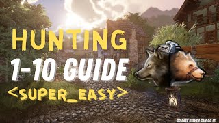 Ashes of Creation Hunting Guide: Fast Leveling 1-10 | Bears, Wolves, \u0026 Pallas Cats