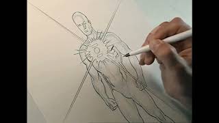 DAVE GIBBONS draws a Green Lantern