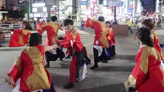 第18回東京よさこい　2017　早稲田大学”踊り侍”　ふくろ祭り　2017-10-07　＃043