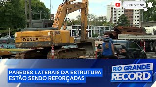 Arroio Dilúvio: obras em taludes alteram o trânsito na capital