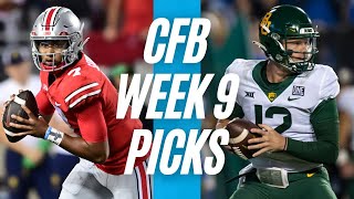 College Football Picks Week 9  - NCAAF Best Bets and College Football Odds and CFB Predictions