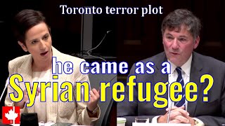 Was the suspect in the foiled Toronto terror plot brought in under the Syrian refugee program?