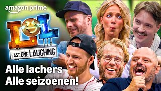 Alle Lachers van ALLE seizoenen | LOL: Last One Laughing NL | Prime Video NL