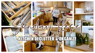 SUNDAY RESET // WHOLE KITCHEN DECLUTTER AND ORGANIZE // ROBIN LANE LOWE