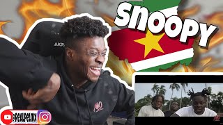 SNOOPY - SLOW MI FT. SERA-D \u0026 SURINAME MAFIA 🇸🇷🔥 (PROD.NANO) REACTION