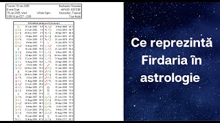 Descoperă magia ciclurilor Firdaria! 🔮💫 Ce reprezintă Firdaria în astrologie.