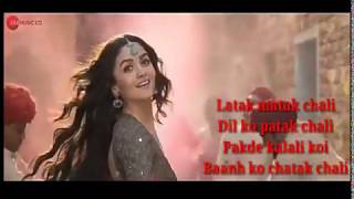 Rajvaadi Odhni Lyrics, Jonita Gandhi, Video Full Song, Movie KALANK 2019